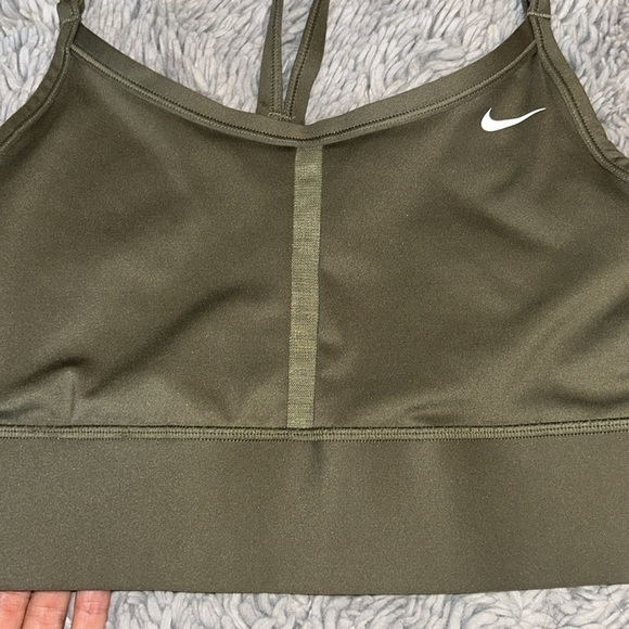 Nike Indy Women’s Light Support V Neck Sports Bra - Picture 5 of 9
